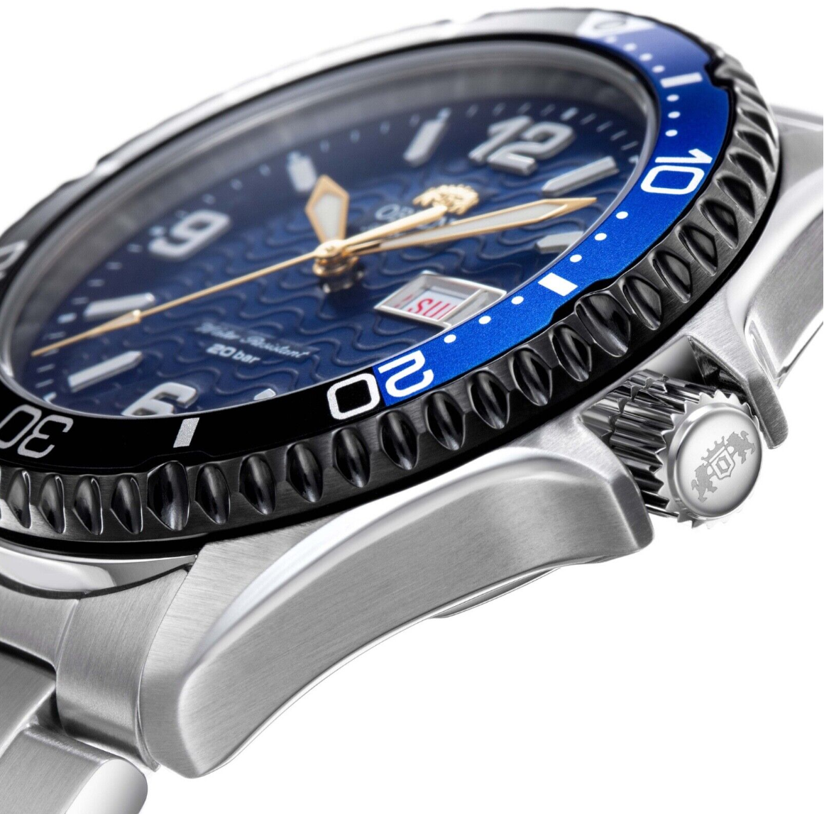 Orient Mako 20th Anniversary Limited Edition Blue Dial Sports Watch RA-AA0822L19B